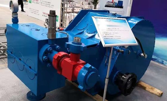 ফ্লো 150 এমএইচ / এইচ (2500 এল / মিনিট), চাপ 110 এমপিএ (15950psi) সহ 1500HP ফ্র্যাকচার পাম্প